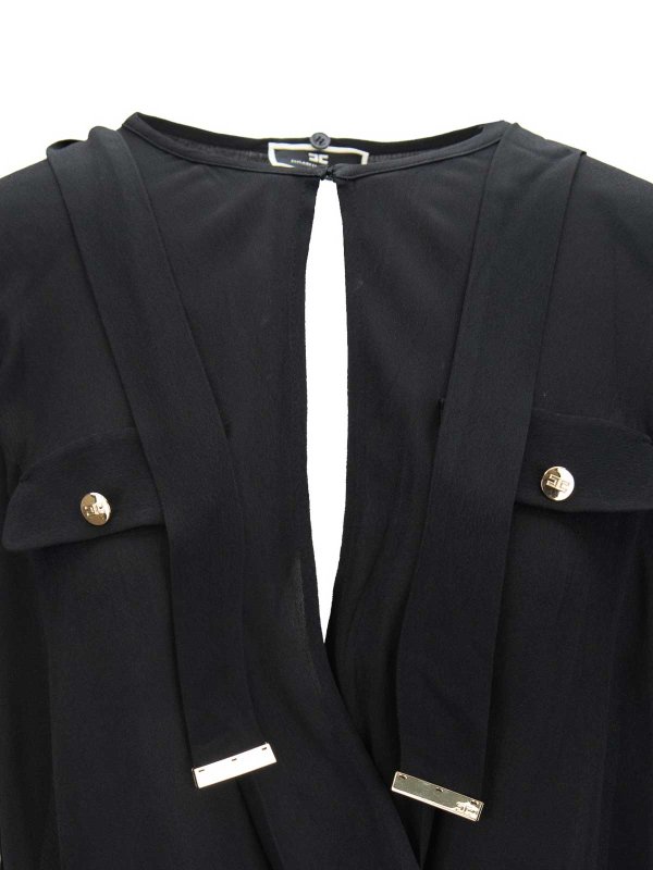 トップ/タンクトップ - 黒 shop online: ELISABETTA FRANCHI