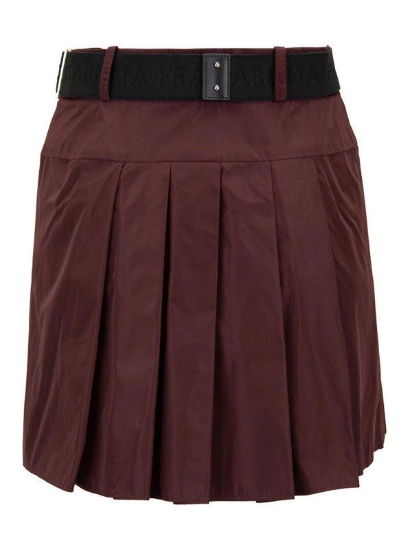 ELISABETTA FRANCHI: ミニスカート online - ミニスカート - 黒