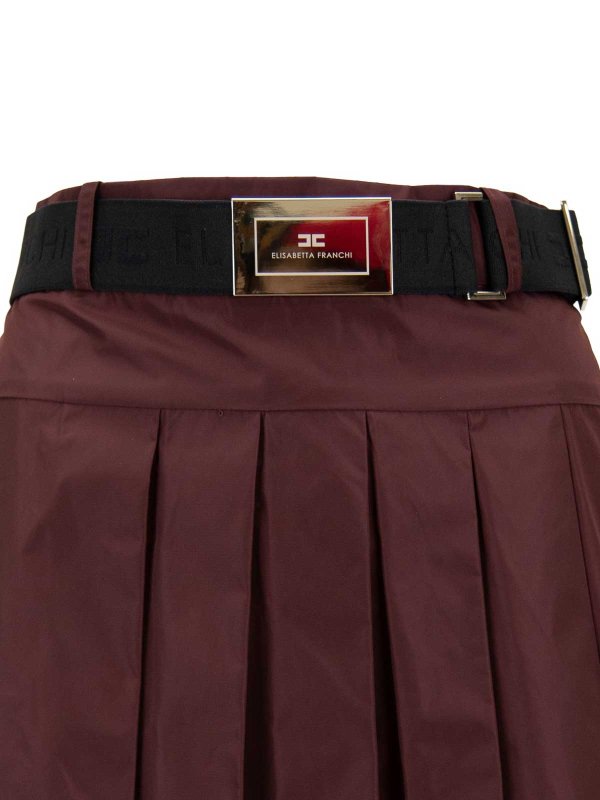 The Best Shops ELISABETTA FRANCHI: ミニスカート - ミニスカート - 黒