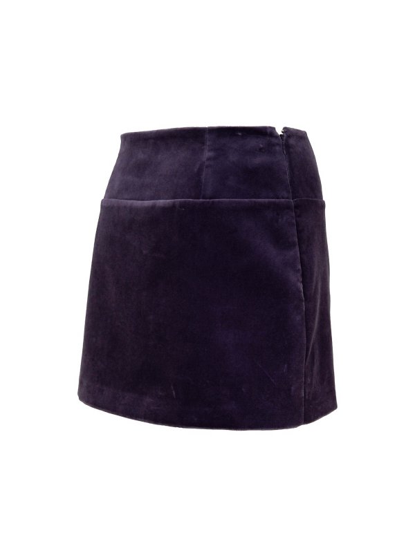 The Best Shops ELISABETTA FRANCHI: ミニスカート - ミニスカート - 紫