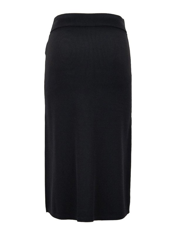 ELISABETTA FRANCHI: ニーレングススカート＆ミディ丈 online - 膝丈/ミディスカート - 黒