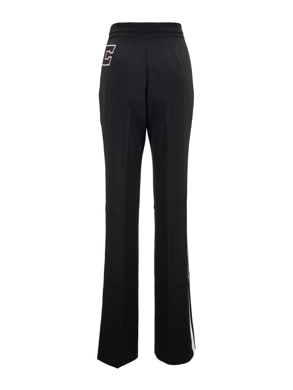 ELISABETTA FRANCHI: カジュアルトラウザー online - カジュアルパンツ - 黒