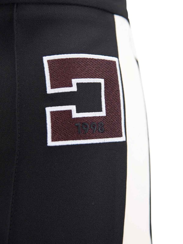 The Best Shops ELISABETTA FRANCHI: カジュアルトラウザー - カジュアルパンツ - 黒