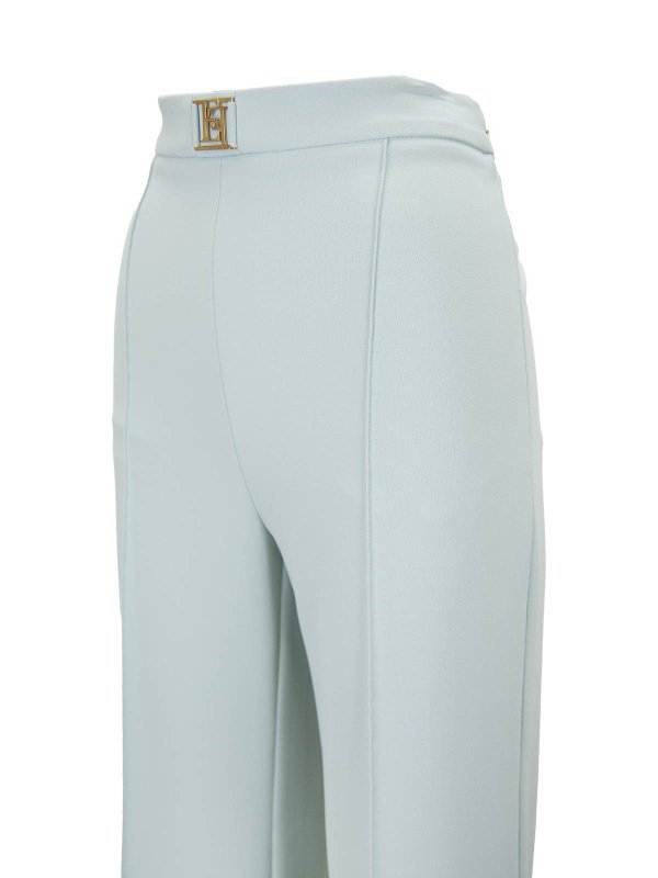 The Best Shops ELISABETTA FRANCHI: カジュアルトラウザー - カジュアルパンツ - ライトブルー