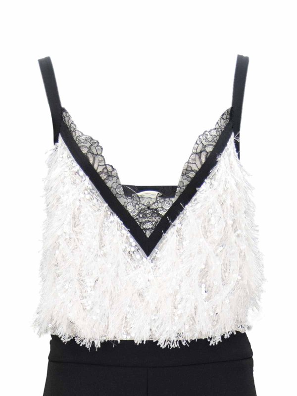 The Best Shops ELISABETTA FRANCHI: ジャンプスーツ - ジャンプスーツ - クリーム