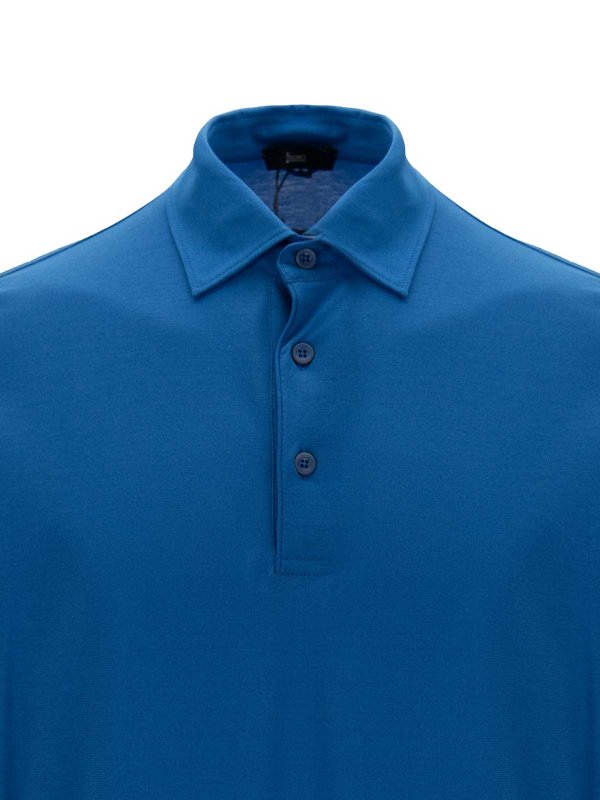 The Best Shops HERNO: Polos  - Polo - Bleu
