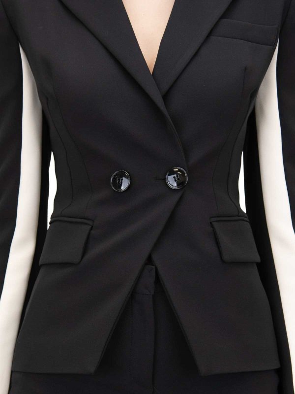 The Best Shops ELISABETTA FRANCHI: ブレザー - ブレザー - 黒