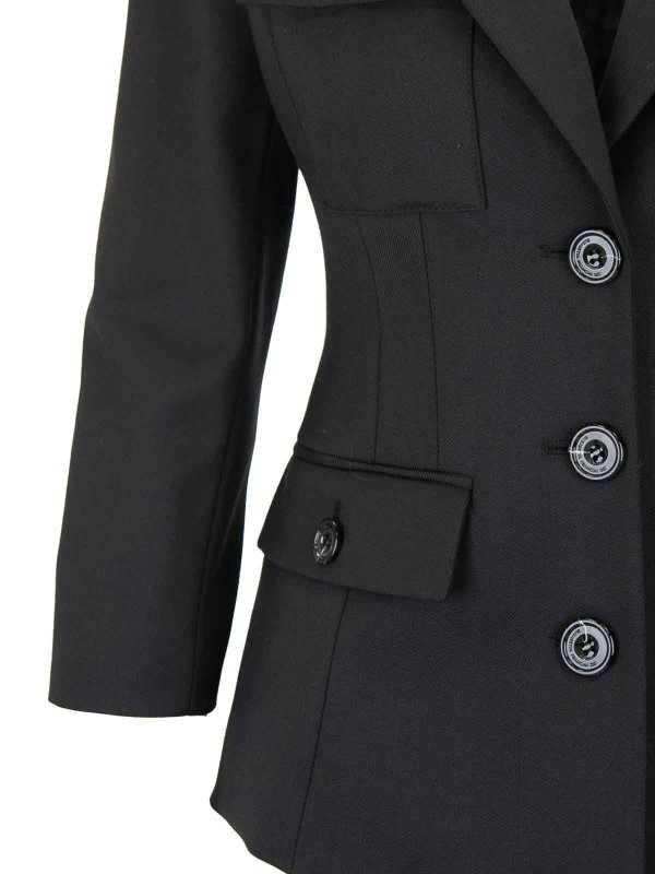 ブレザー - 黒 shop online: ELISABETTA FRANCHI