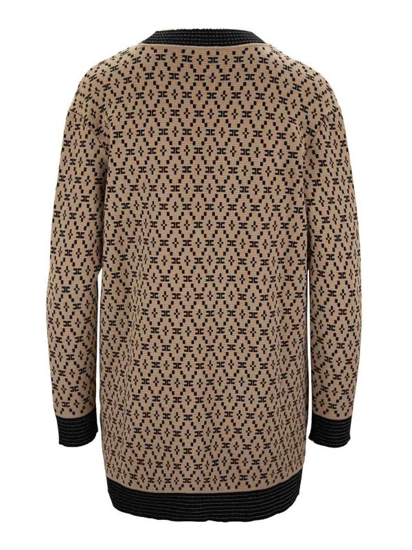 ELISABETTA FRANCHI: カーディガン online - カーディガン - グレイッシュブラウン