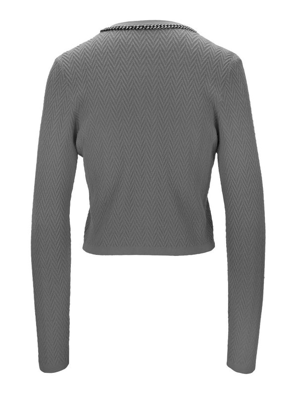 ELISABETTA FRANCHI: カーディガン online - カーディガン - グレー