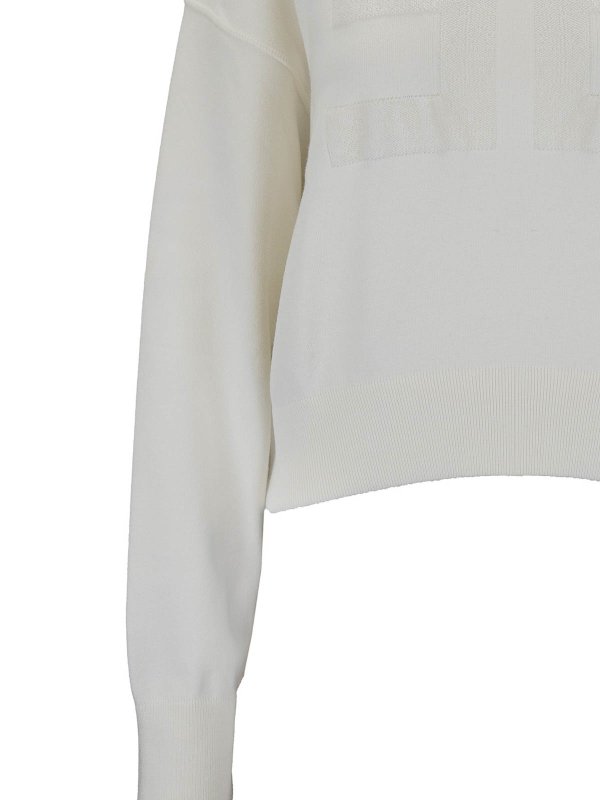 スウェットシャツ/セーター - クリーム shop online: ELISABETTA FRANCHI