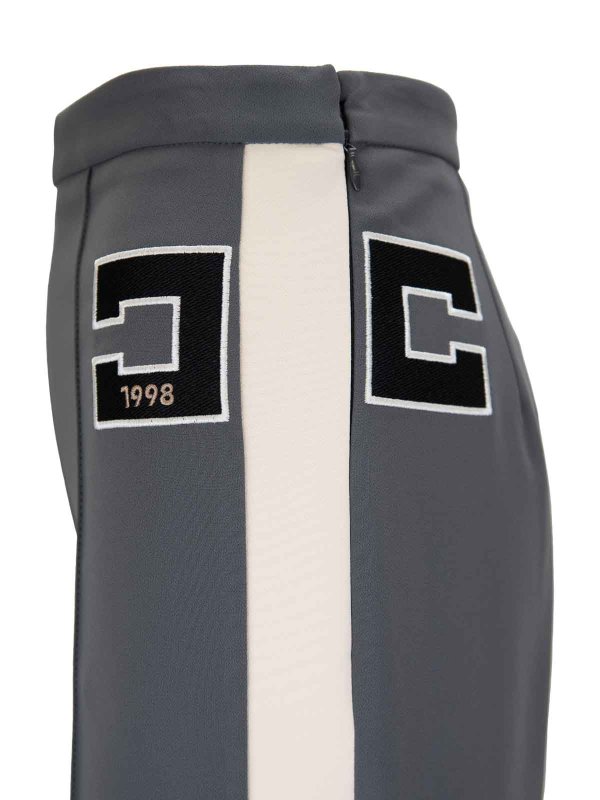 The Best Shops ELISABETTA FRANCHI: カジュアルトラウザー - カジュアルパンツ - グレー