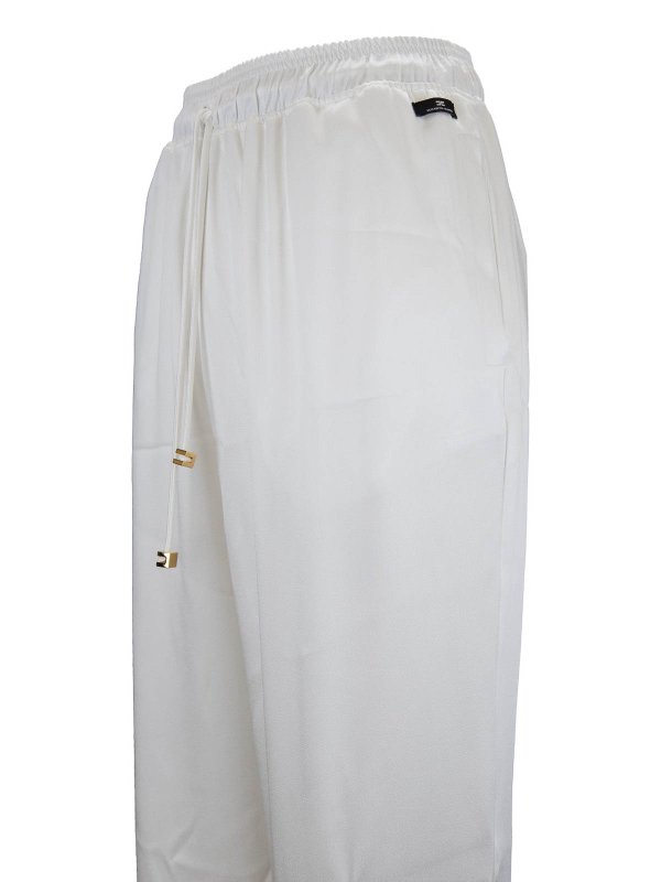 カジュアルパンツ - クリーム shop online: ELISABETTA FRANCHI