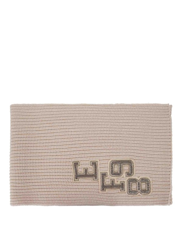 The Best Shops ELISABETTA FRANCHI: スカーフ - スカーフ - クリーム