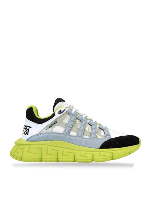 VERSACE: Chaussures de sport - Baskets - Noir