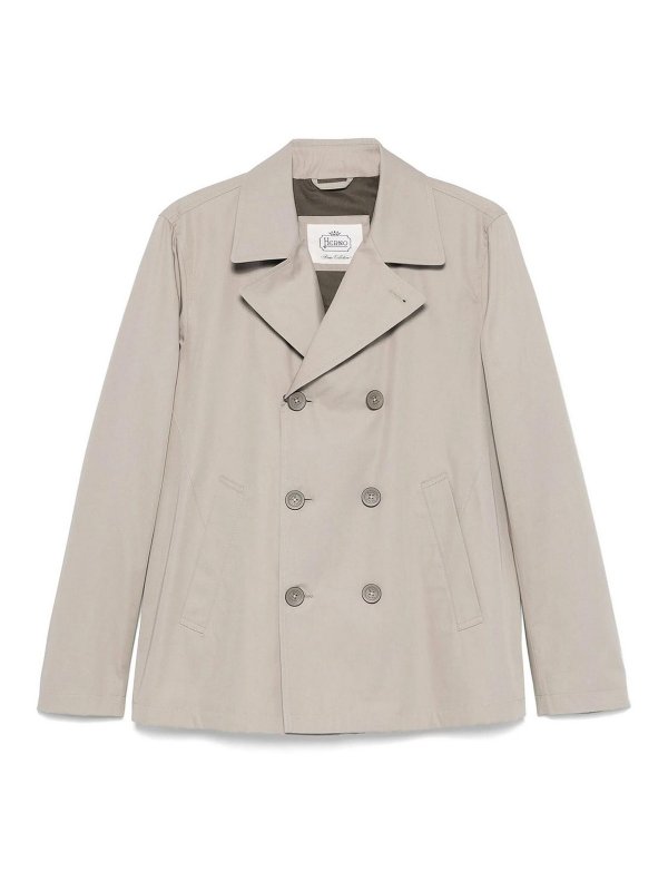 HERNO: Casualjacken - Casualjacke - Taupe