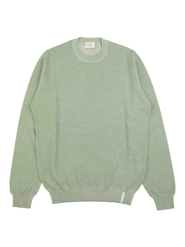 BROOKSFIELD: Col bateau - Pull Col Bateau - Blanc