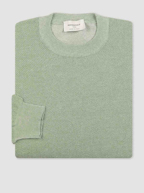 Pull Col Bateau - Blanc shop online: BROOKSFIELD