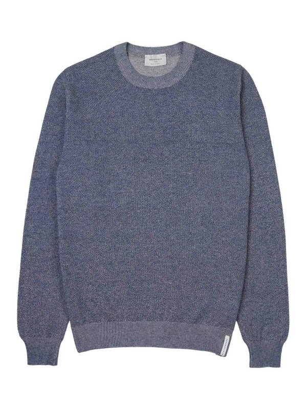 BROOKSFIELD: U-Boot-Ausschnitt - U-Boot-Pullover - Weiß