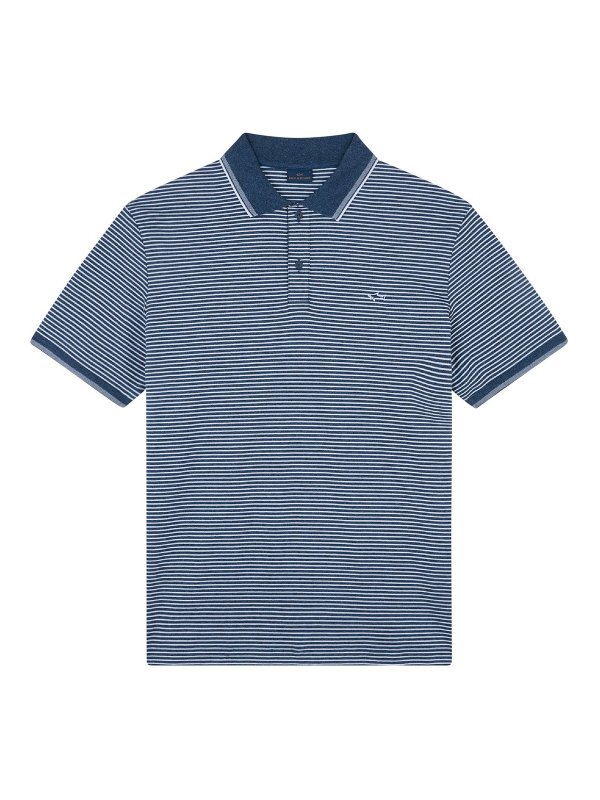 PAUL & SHARK: Poloshirts - Poloshirt - Blau