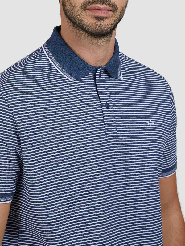 The Best Shops PAUL & SHARK: Poloshirts - Poloshirt - Blau