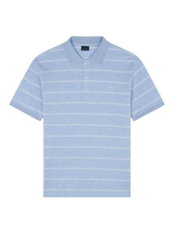 PAUL & SHARK: Poloshirts - Poloshirt - Hellblau