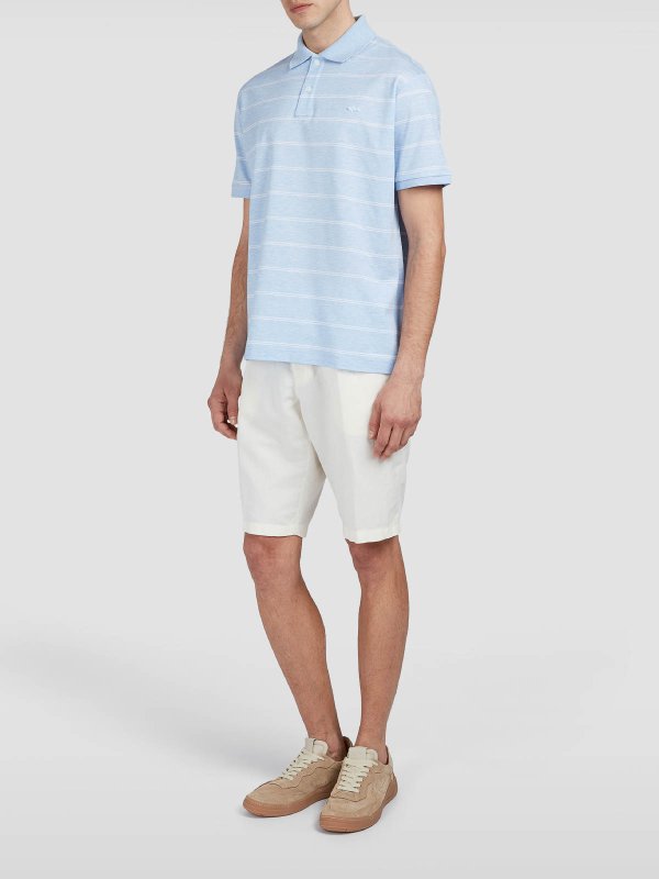 The Best Shops PAUL & SHARK: Poloshirts - Poloshirt - Hellblau