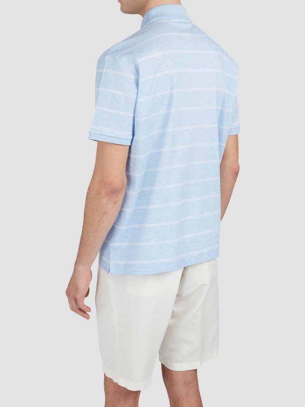 Poloshirt - Hellblau shop online: PAUL & SHARK