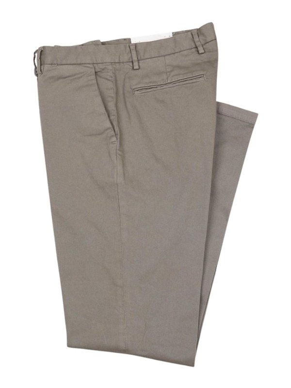 BROOKSFIELD: casual trousers - Pantaloni Chino Tinto Capo