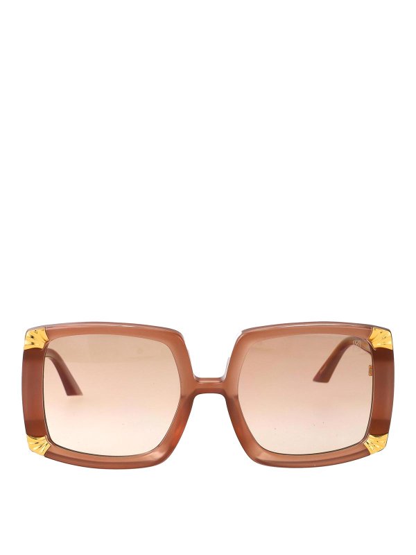 ANNA-KARIN KARLSSON: サングラス - サングラス - ブラウン