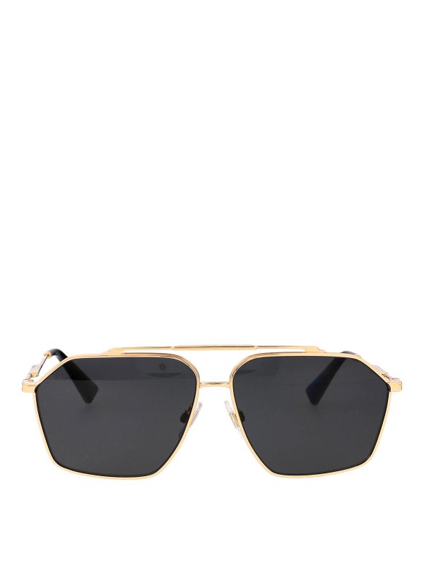 DOLCE & GABBANA: Sonnenbrillen - Sonnenbrille - Gold