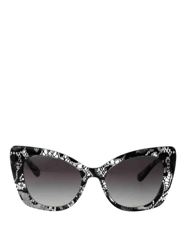 DOLCE & GABBANA: Lunettes de soleil - Lunettes De Soleil - Noir