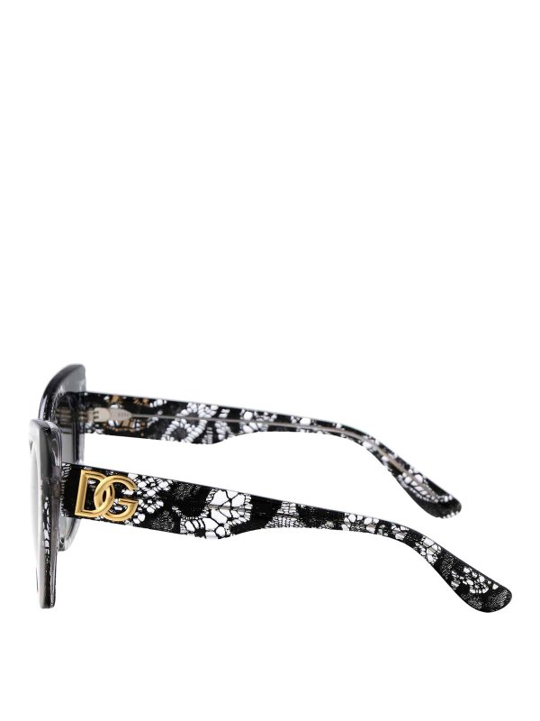 The Best Shops DOLCE & GABBANA: Lunettes de soleil - Lunettes De Soleil - Noir