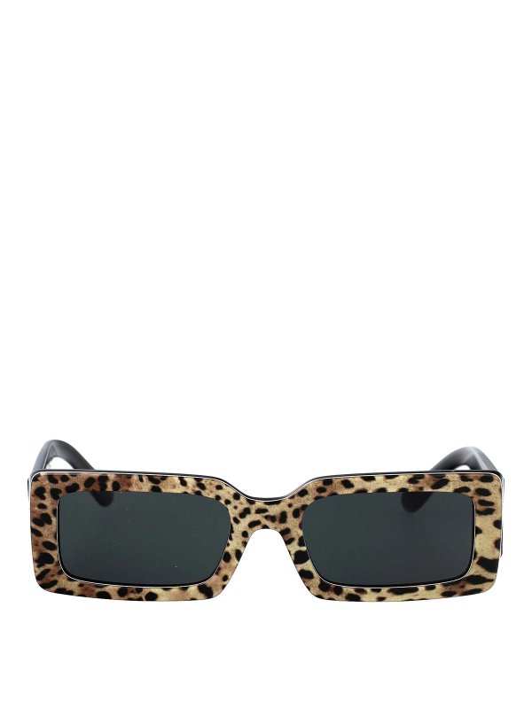 DOLCE & GABBANA: サングラス - サングラス - マルチカラー