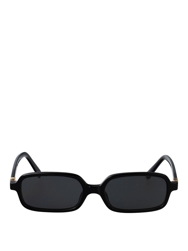 MIU MIU: サングラス - サングラス - 黒