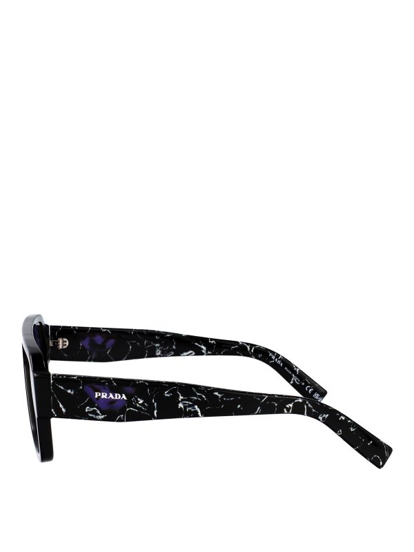 The Best Shops PRADA: Lunettes de soleil - Lunettes De Soleil - Noir