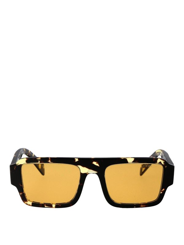 PRADA: サングラス - サングラス - ブラウン