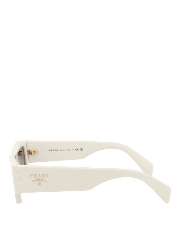 The Best Shops PRADA: Lunettes de soleil - Lunettes De Soleil - Blanc