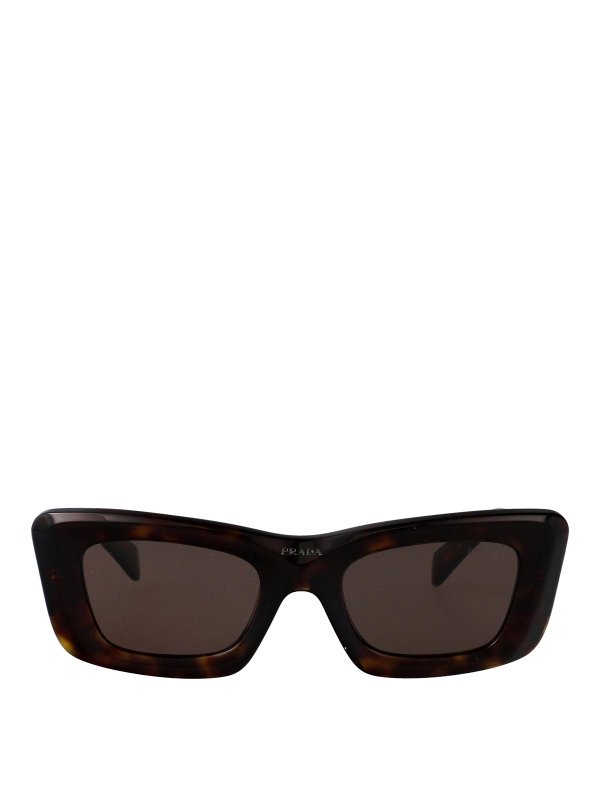 PRADA: Sonnenbrillen - Sonnenbrille - Braun