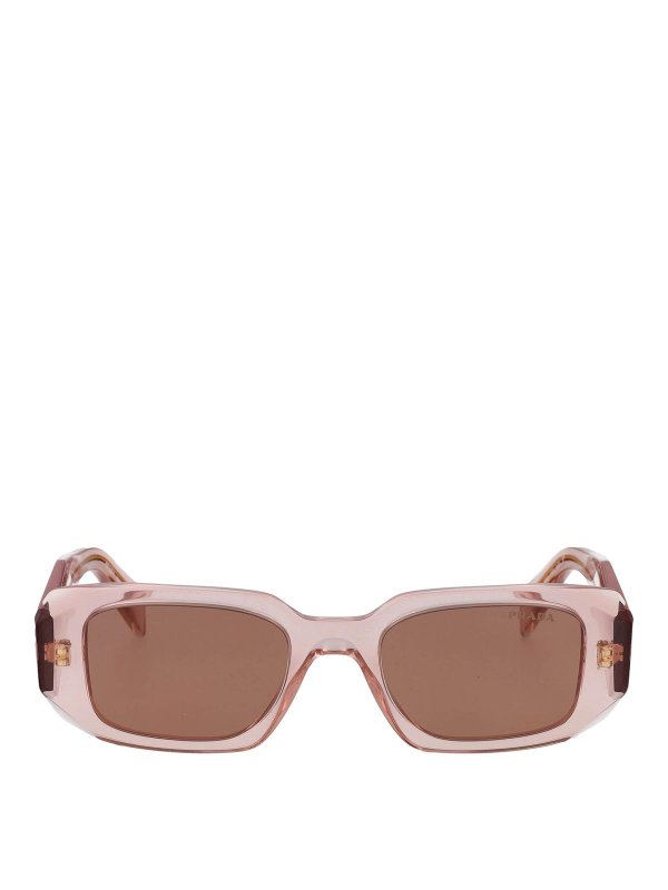 PRADA: サングラス - サングラス - オレンジ