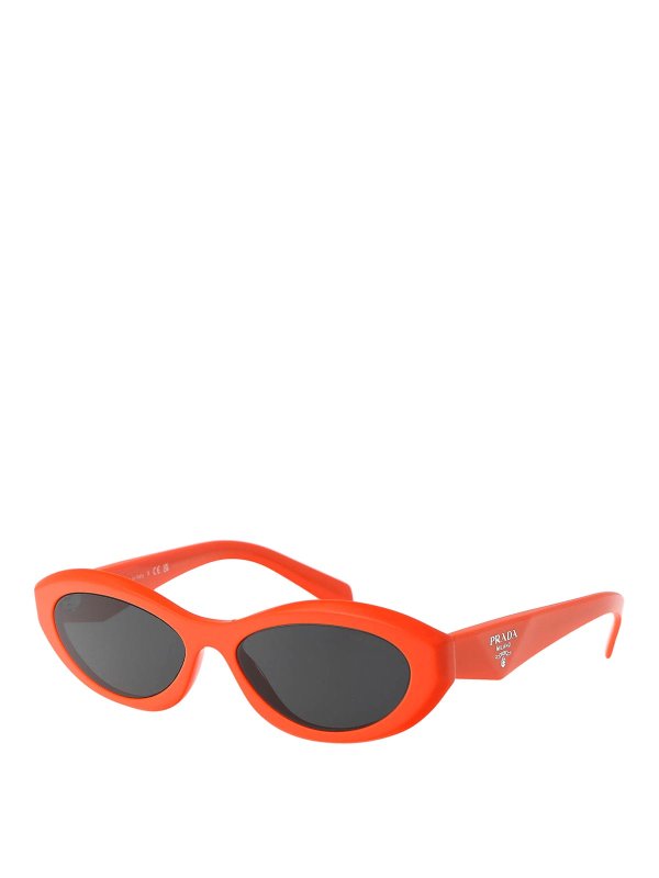 PRADA: サングラス online - サングラス - オレンジ