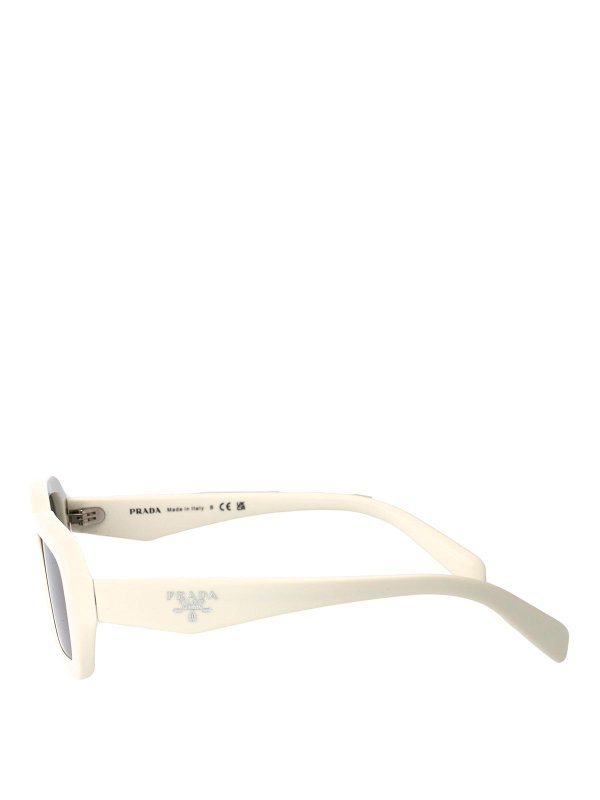 The Best Shops PRADA: Lunettes de soleil - Lunettes De Soleil - Blanc