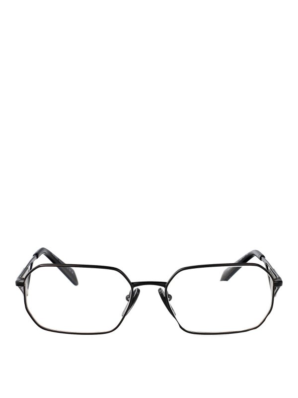 PRADA: 眼鏡 - 眼鏡 - 黒