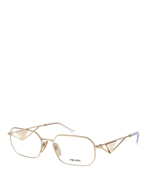 PRADA: Lunettes online - Lunettes - Or