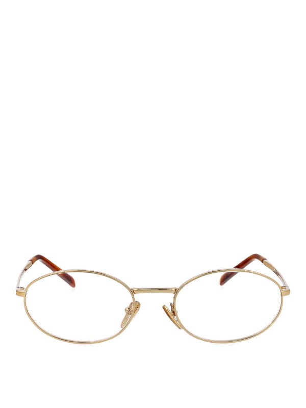 PRADA: Lunettes - Lunettes - Or