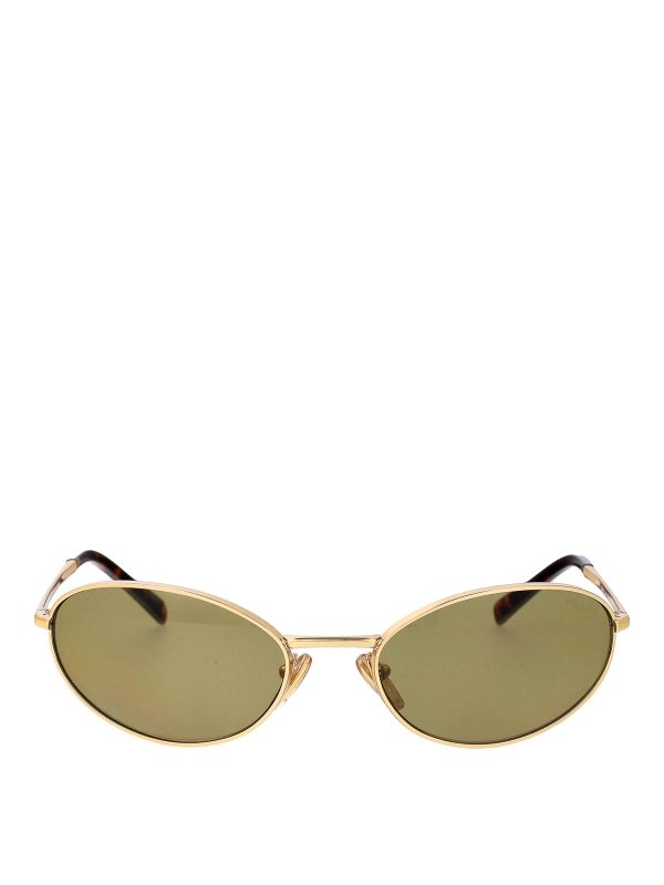 PRADA: Gafas de sol - Gafas De Sol - Dorado
