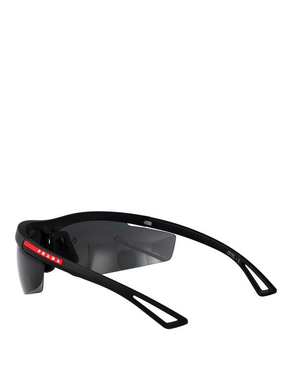 サングラス - 黒 shop online: PRADA LINEA ROSSA