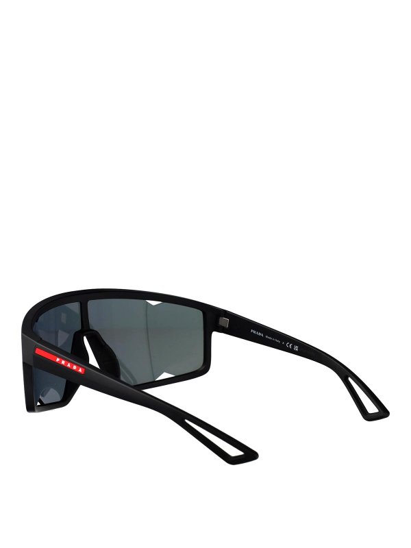 サングラス - 黒 shop online: PRADA LINEA ROSSA