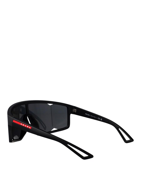 サングラス - 黒 shop online: PRADA LINEA ROSSA