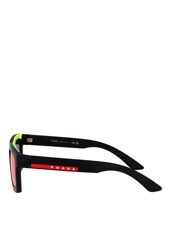 The Best Shops PRADA LINEA ROSSA: サングラス - サングラス - 黒